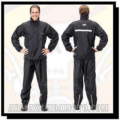 ROUPA PARA CHUVA PANTANEIRO EM NYLON MODELO MASCULINO 1000