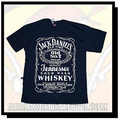 CAMISETA RÓTULO WHISKY JACK DANIEL'S