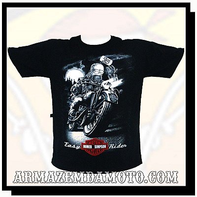 CAMISETA HOMER SIMPSON HARLEY-DAVIDSON