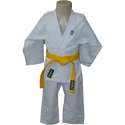 Kimono Jiu jitsu Infantil Trançadinho KMZ Branco