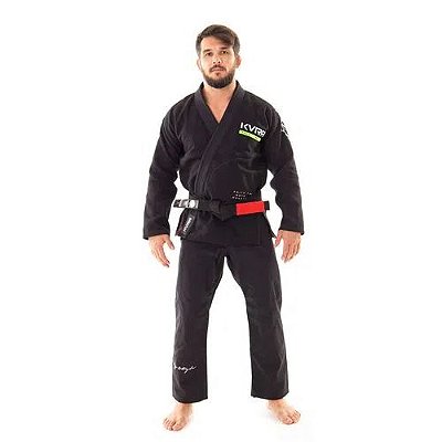 Kimono Masculino Bjj Style Kvra Ashes Preto