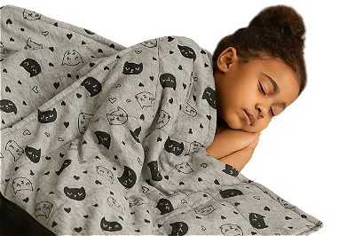 Manta Fria Ponderada – Tamanho G- 1,40M x 2,0M Artesanal (Lycra Suplex) para Autismo, TDAH e insônia - Frete Grátis todo Brasil - Antialérgico - Lavável - Personalizado com peso e cor tecido