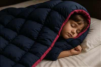 Cobertor Ponderado Quentinho Personalizado | Artesanal | Frete Grátis