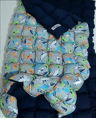 Cobertor Ponderado gravitacional – Tam P infantil - 1,50M x 1,40M com peso, Malha (quentinho) para Autismo, TDAH e insônia - Frete Grátis todo Brasil - Antialérgico - Lavável - Personalizado com peso e cor tecido