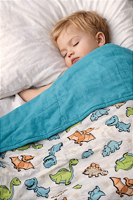 Cobertor Ponderado Personalizado em Malha Fresquinha | Artesanal | Frete Grátis