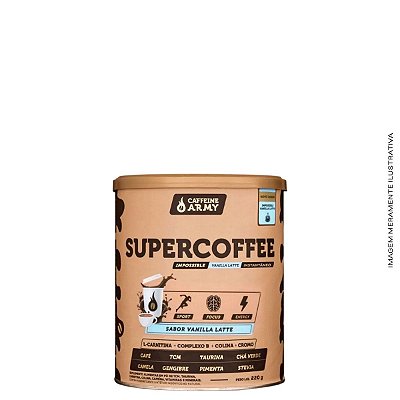 Supercoffee 220g Vanilla Latte - Caffeine Army