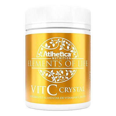 Vit C Crystal 100g Vitamina C em Pó - Atlhetica Nutrition