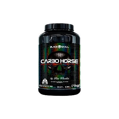 Carbo Horse 2,2Lbs 1Kg  - Black Skull