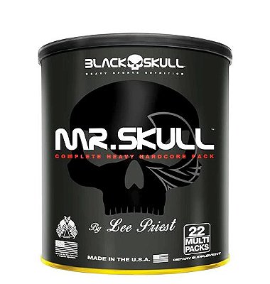 Mr Skull 22 Multi Packs - Black Skull