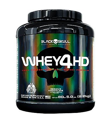 Whey 4HD 2,2Kg 5Lbs - Black Skull