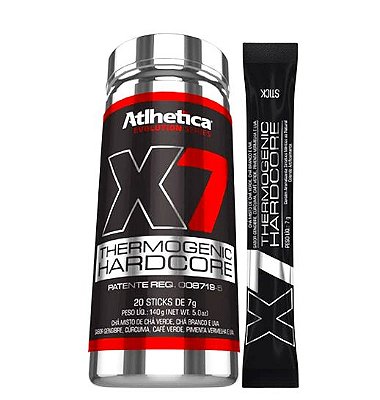 X7 Thermogenic Hardcore - 20 Sticks - Atlhetica