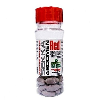 Sekka Abdomen 30 Tabletes - Red Series 