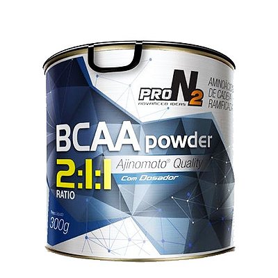Bcaa powder 2:1:1(Pó) 300g - Pro N2