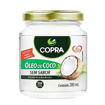 Óleo de Coco sem Sabor 200ml - Copra Coco