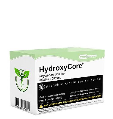 HydroxyCore - 120 Cápsulas - Pro Corps