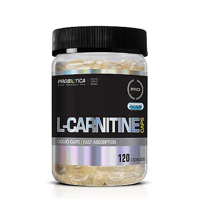L-Carnitine - 120 Cápsulas - Probiótica