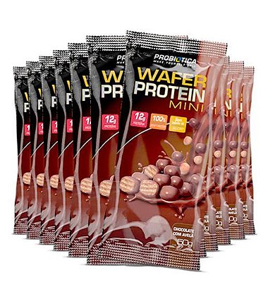 Mini Wafer Protein Cx com 12un Probiotica 