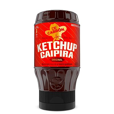 Ketchup Caipira Original 400g De Cabron