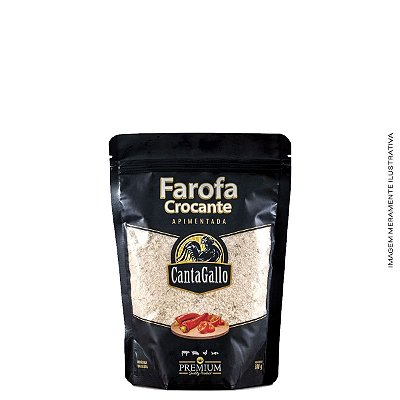 Farofa Crocante Apimentada 300g - CantaGallo