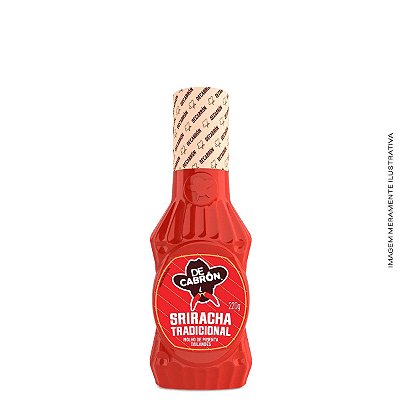 Molho de Pimenta Sriracha Tradicional 220g - De Cabron