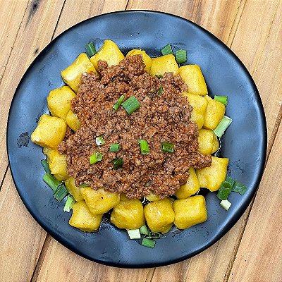 Nhoque de mandioquinha com patinho moído - 350g
