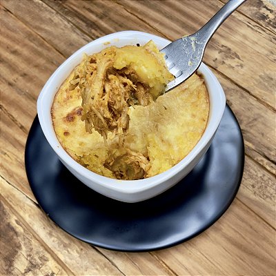 Escondidinho de frango com milho verde e queijo 350g