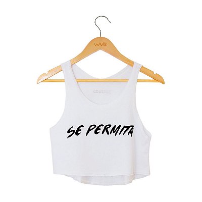 Cropped Claudinho Brasil "Se Permita"