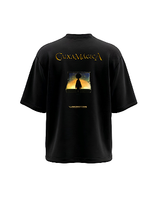 Camiseta Oversized Caixa Mágica - Vegas