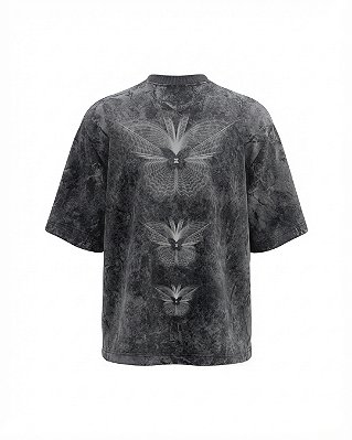 Camiseta Oversized Butterfly Sequence - XXXperience