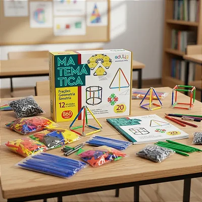 Edulig Matemática 20 alunos - 12 - Manual do Professor - 561 peças e conexões