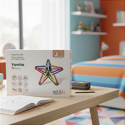 Edulig Varetas - 174 peças e conexões