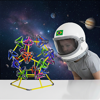 Edulig Satélite - 225 peças e conexões