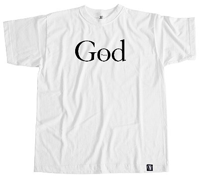21. Camiseta Manga Curta Branca THANKS GOD