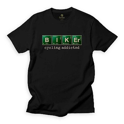 Camiseta Bike Cool Tees Geek Ciclista Bicicleta Series Breaking Bad Diferente