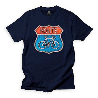 Camiseta Bike Cool Tees Ciclista Bicicleta Rock Road 66 Diferente