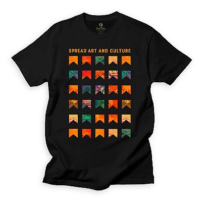 Camiseta Arte e Cultura Cool Tees Pop Art Inteligente