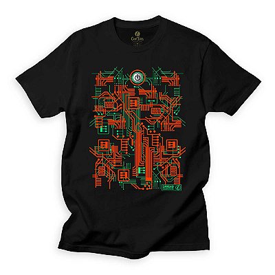 Camiseta Geek Cool Tees Inteligencia Artificial Criativa Robot