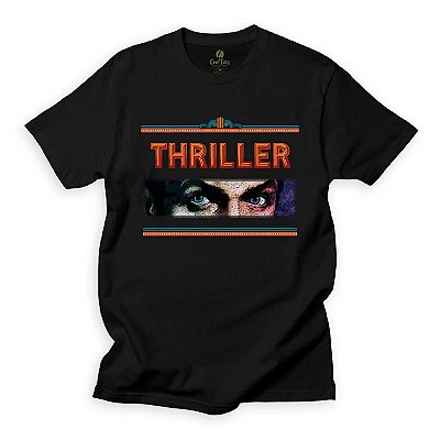 Camiseta Cinema Cool Tees Filmes Classicos Thriller Diferentes