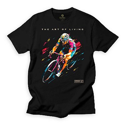 Camiseta Ciclistas Cool Tees Bike Arte Veloz