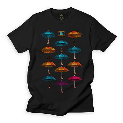 Camiseta Cinema Cool Tees Filmes Classicos Cantando na Chuva Diferente