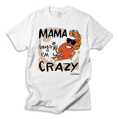 Camiseta Surf Cool Tees Quadrinhos Caco Galhardo Mama Crazy