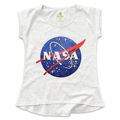Camiseta T-Shirt Feminina Geek Cool Tees Nasa Vintage