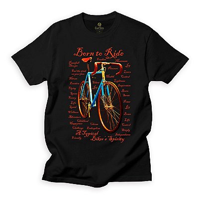 Camiseta Bike Cool Tees Ciclistas Espírito Livre