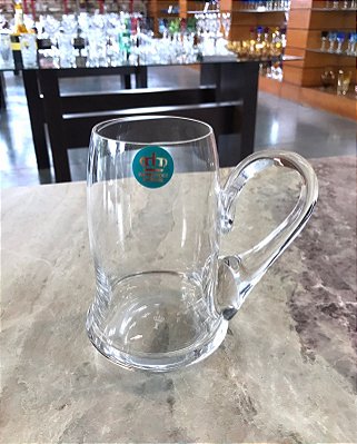 CANECO DE CRISTAL IMPERATTORE BY  STRAUSS  PARA CHOPP - CX 1 PC