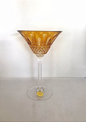 TAÇA DRY MARTINI CRISTAL STRAUSS -COR AMARELO- CX 1 PÇ