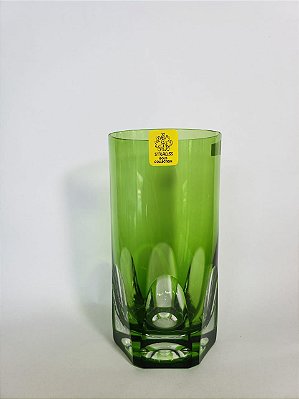 COPO LONG DRINK CRISTAL STRAUSS COR VERDE CLARO CX 1 PC