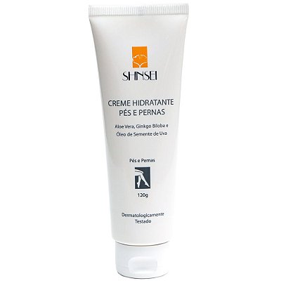 Creme Hidratante Pés e Pernas - Shinsei Cosméticos 120g