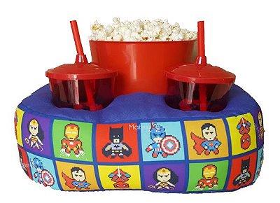 ALMOFADA KIT PIPOCA HERÓIS