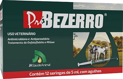 Pró-Bezerro® Seringa 5 mL - Kit 12 unidades