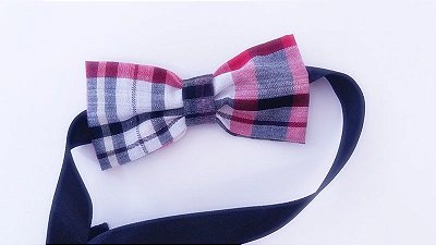 Gravata Borboleta Xadrez